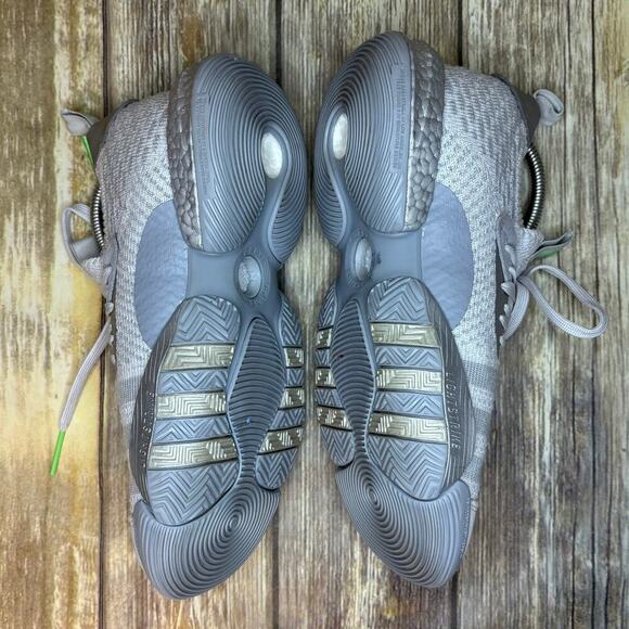 adidas Trae Young 2 Dash Grey Halo Silver Mens Sneaker Sz 8‎